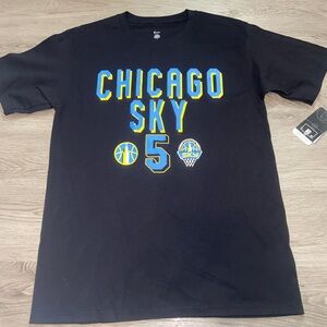 NBA Chicago Sky Black and Blue Tee